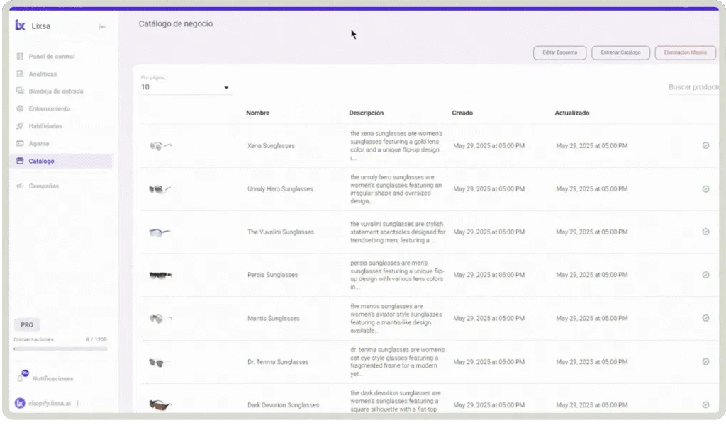 Real-Time Catalog Sync