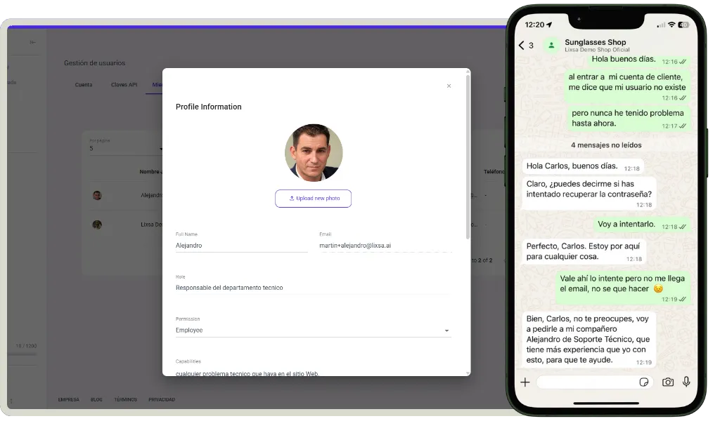 Real-time Human Handoff