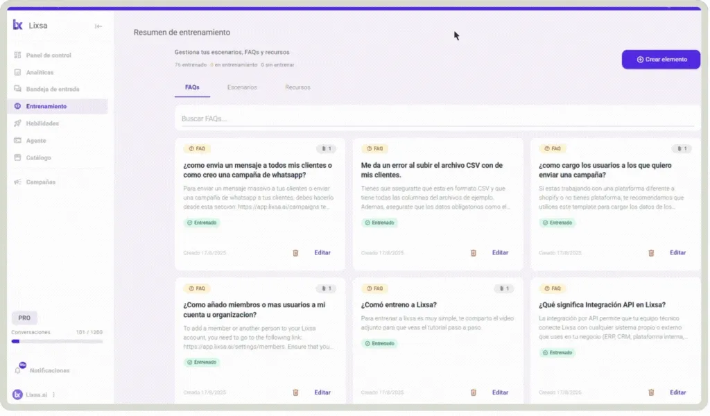 Entrenamiento Fácil