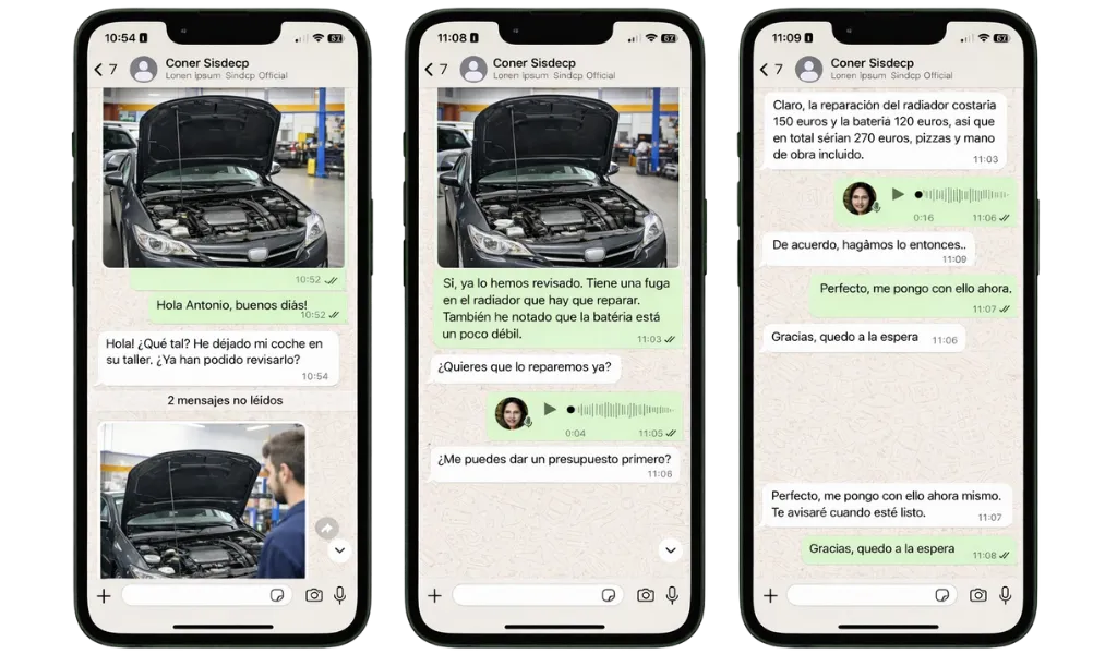 Gestión de citas (Taller y Ventas)