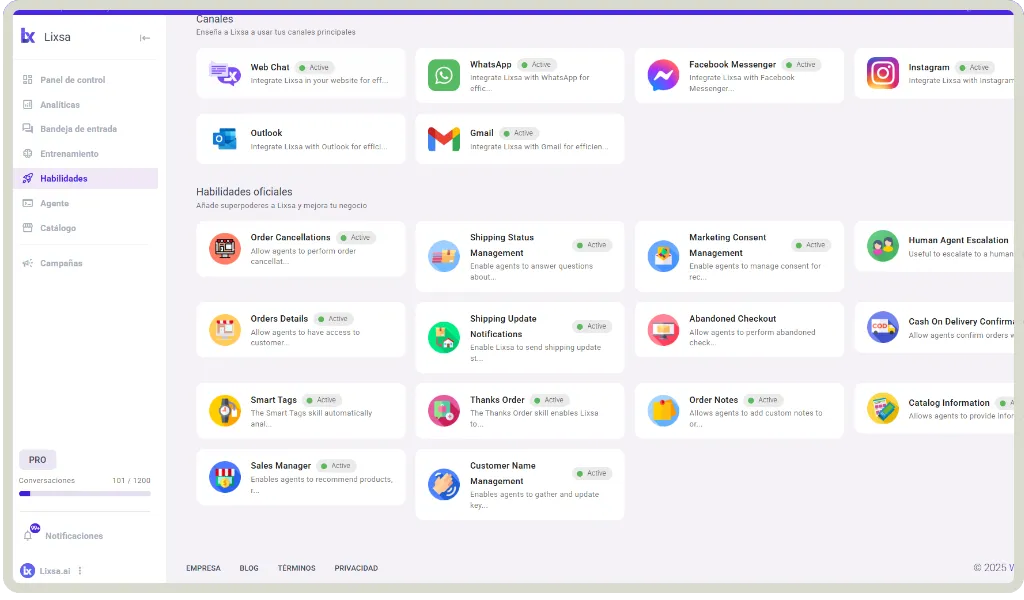Acciones Inteligentes